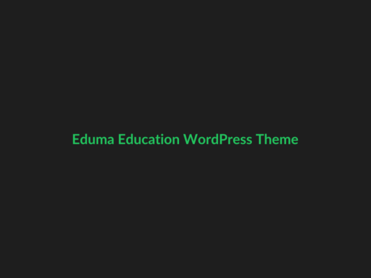 Eduma Education WordPress Theme - GPL