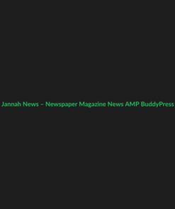 Jannah News – Newspaper Magazine News AMP BuddyPress - GPL